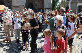 Rise Up For Change Demonstration - Bern