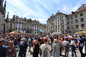 Rise Up For Change Demonstration - Bern
