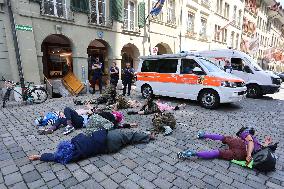 Rise Up For Change Demonstration - Bern
