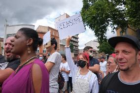 Demonstration Against The Sanitary Pass - Toulouse
