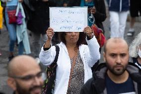 Protest against the Sanitary Pass - Paris