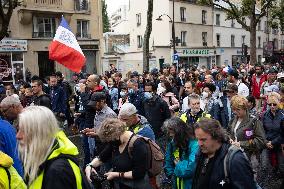 Protest against the Sanitary Pass - Paris