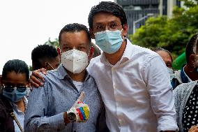 Colombia Presidential Elections Camilo Romero Candidate - Bogota