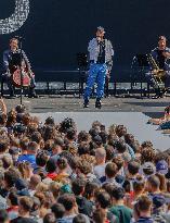 Olympic handover ceremony - Woodkid concert - Paris