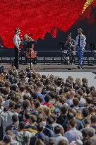 Olympic handover ceremony - Woodkid concert - Paris