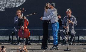 Olympic handover ceremony - Woodkid concert - Paris