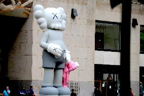 Kaws Statue at The Rockefeller Center - NYC