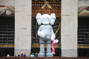 Kaws Statue at The Rockefeller Center - NYC