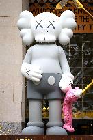 Kaws Statue at The Rockefeller Center - NYC