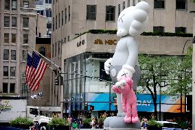 Kaws Statue at The Rockefeller Center - NYC