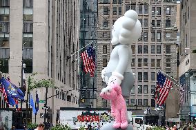 Kaws Statue at The Rockefeller Center - NYC