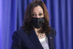 Vice President Kamala Harris visits Unity Health CareÕs Brentwood Health Center