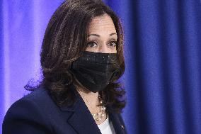 Vice President Kamala Harris visits Unity Health CareÕs Brentwood Health Center
