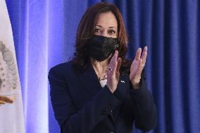 Vice President Kamala Harris visits Unity Health CareÕs Brentwood Health Center
