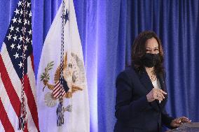 Vice President Kamala Harris visits Unity Health CareÕs Brentwood Health Center