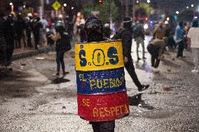 Anti-Government Protest - Bogota