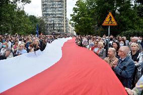 Protest For Media Freedom - Warsaw