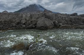 Sinabung Volcano Eruption Aftermath - Sumatra