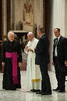 Pope Francis At Weekly General Audience - Vatican