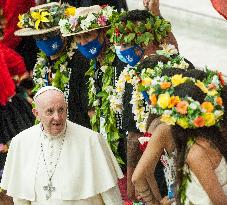 Pope Francis At Weekly General Audience - Vatican