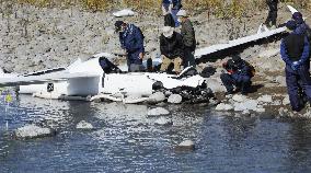 Glider crash in Hokkaido