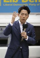 Politicians speak to voters ahead of Japan election