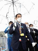 Japan PM Kishida visits Fukushima Daiichi plant