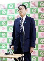 Japan PM Kishida visits disaster-hit Fukushima towns