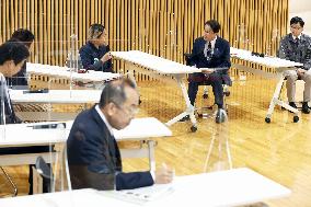 Japan PM Kishida visits disaster-hit Fukushima town
