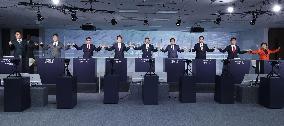 Debate by leaders of Japanese parties ahead of election