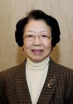 Japan's 1st female Chief Cabinet Secretary Moriyama dies