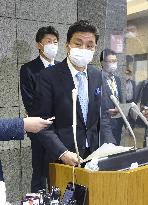 Japanese Defense Minister Kishi