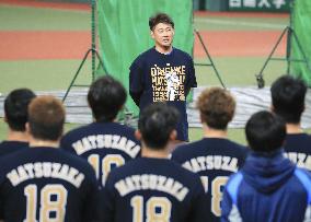 Baseball: Former Red Sox pitcher Matsuzaka's last game