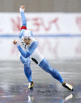 Speed skating: Single-distance Japanese c'ships