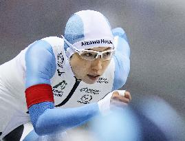 Speed skating: Single-distance Japanese c'ships