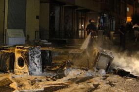 Syrian Shops And Cars Smashed - Ankara