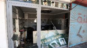 Syrian Shops And Cars Smashed - Ankara