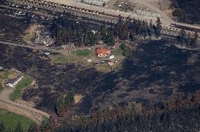 White Rock Lake Wildfire Expected To Grow - Canada