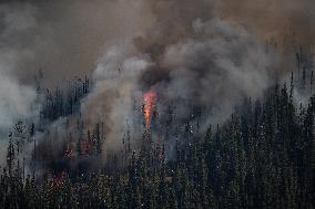 White Rock Lake Wildfire Expected To Grow - Canada