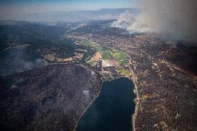 White Rock Lake Wildfire Expected To Grow - Canada