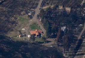 White Rock Lake Wildfire Expected To Grow - Canada