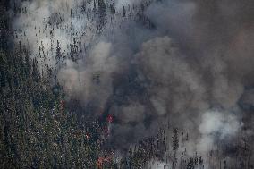 White Rock Lake Wildfire Expected To Grow - Canada