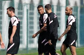 First Lionel Messing Training Session At PSG - Saint-Germain-en-Laye