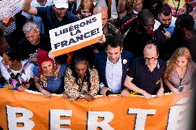 Anti-Health Pass Rally called by Florian Philippot - Paris