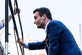 Anti-Health Pass Rally called by Florian Philippot - Paris