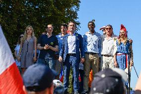 Anti-Health Pass Rally called by Florian Philippot - Paris