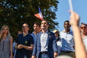 Anti-Health Pass Rally called by Florian Philippot - Paris