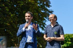 Anti-Health Pass Rally called by Florian Philippot - Paris