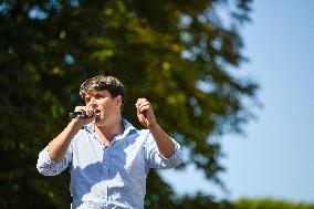 Anti-Health Pass Rally called by Florian Philippot - Paris