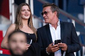 VIPs Watch PSG v Strasbourg